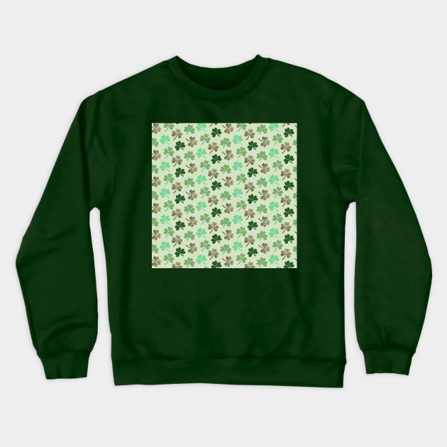 St. Saint Patrick's Day Pattern 1 Crewneck Sweatshirt by Aekasit weawdee